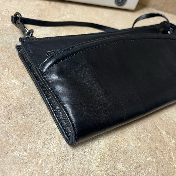 Reed Krakoff Leather Wristlet/Purse, Deep Blue&Black Color - Picture 10 of 16